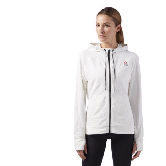 reebok crossfit jacquard hoodie